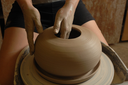 throwing ceramics